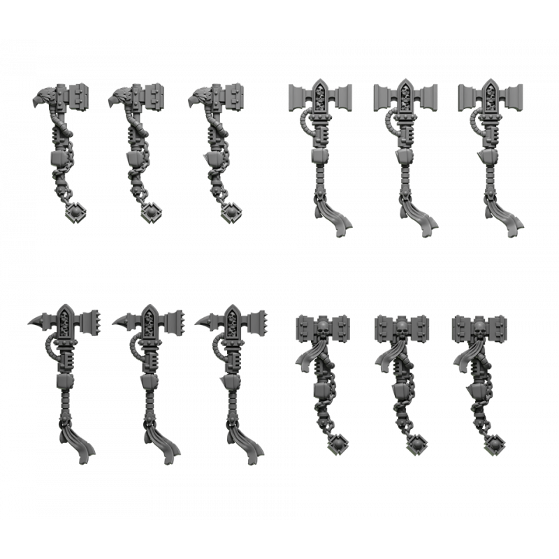 Impression 3d set marteaux
