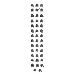 Impression 3d set épaulières armure tactique