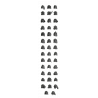 Impression 3d set épaulières armure tactique