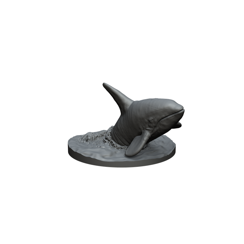 Impréssion 3D Orc (sur socle)
