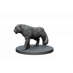 Impréssion 3d Léopard des neiges