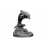 Impréssion 3d Dauphin (sur socle)