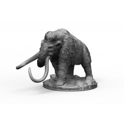 Impréssion 3d Mammouth laineux
