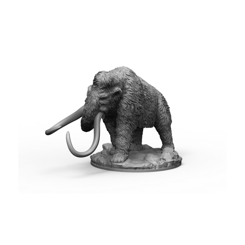Impréssion 3d Mammouth laineux