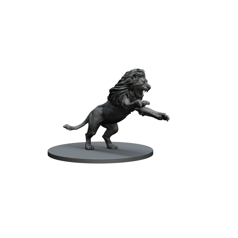 Impréssion 3d Lion