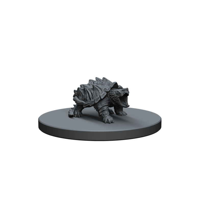 Impréssion 3d Tortue alligator