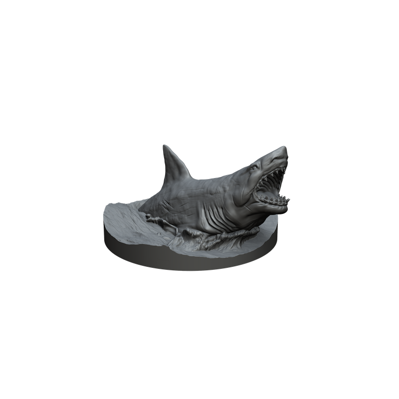 Impréssion 3d Attaque de requin