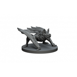 Impréssion 3d Chauve souris géante (avec socle)