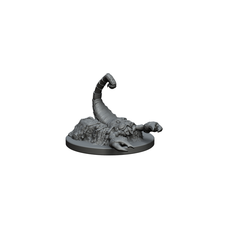 Impréssion 3d Scorpion géant (sur socle)