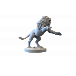 Impréssion 3d Lion bondissant