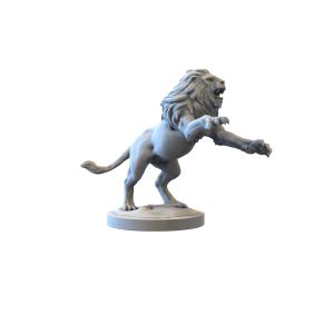 Impréssion 3d Lion bondissant