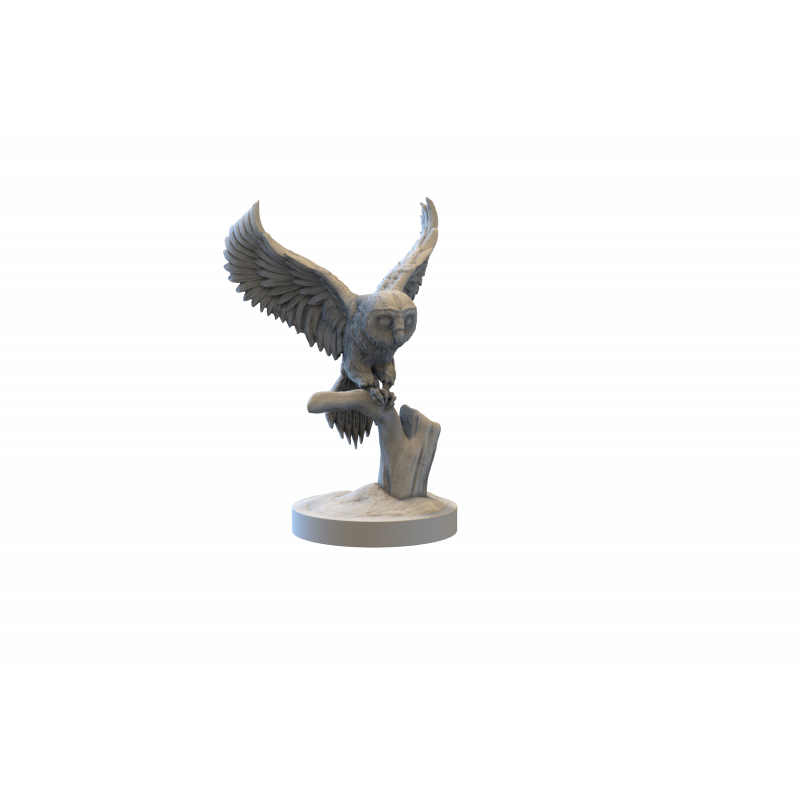 Impréssion 3d Chouette