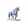 Impréssion 3d Licorne au galop