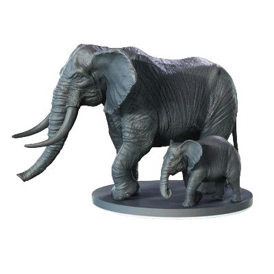 Impréssion 3d Eléphants