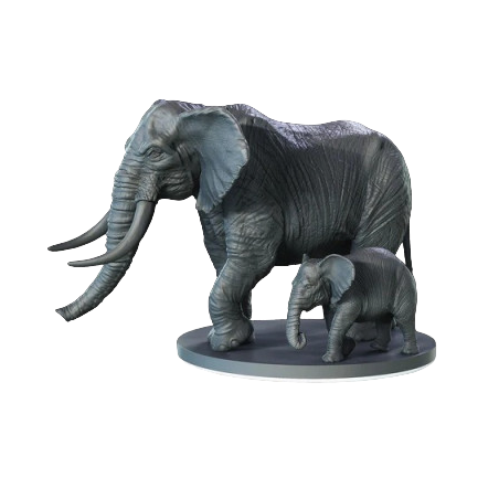 Impréssion 3d Eléphants