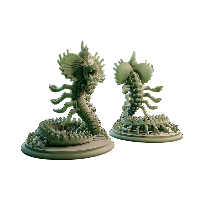 L'appel de Cthulhu-Figurine Fireworme
