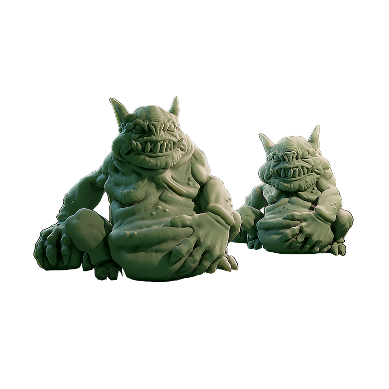 L'appel de Cthulhu-Figurine Tsathoggua