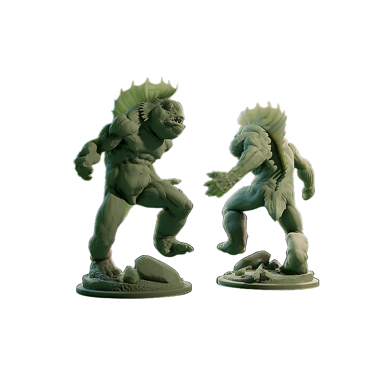 L'appel de Cthulhu-Figurine Dagon