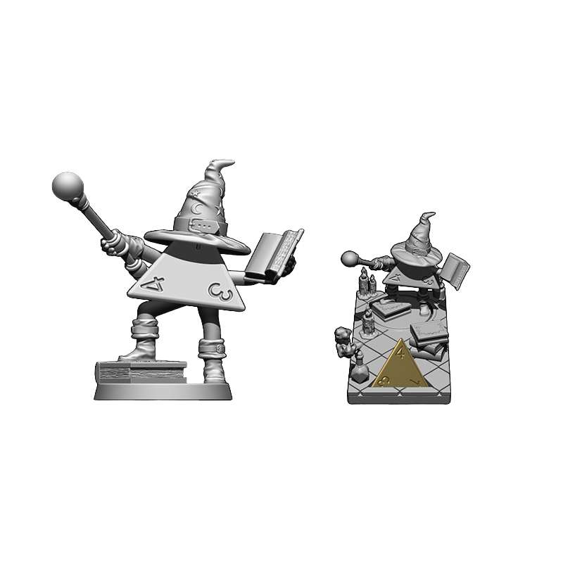Gardien du D4 Sorcier bâton