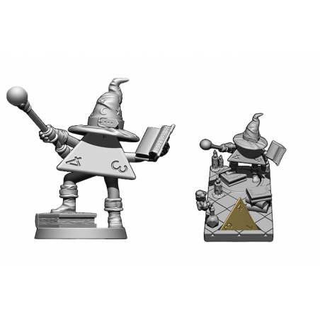 Gardien du D4 Sorcier bâton