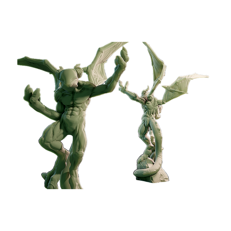 L'appel de Cthulhu-Figurine Nightgaunt 2
