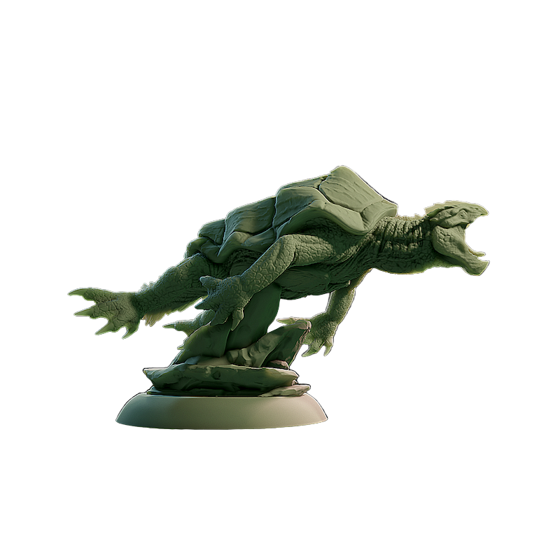 L'appel de Cthulhu-Figurine Dragon turtle