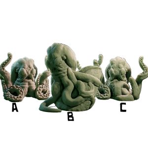 L'appel de Cthulhu-Figurine Ocotpus 