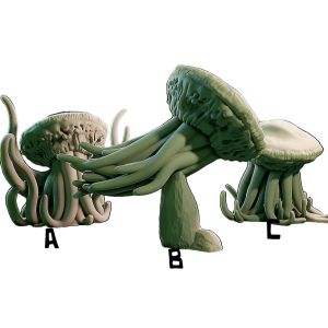 L'appel de Cthulhu-Figurine Méduse géante