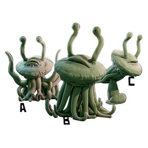 L'appel de Cthulhu-Figurine Méduse géante démoniaque