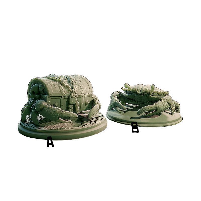 Créature fantastique  - Figurine crabe géant