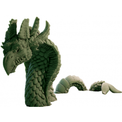 Créature fantastique-Figurine serpent de mer