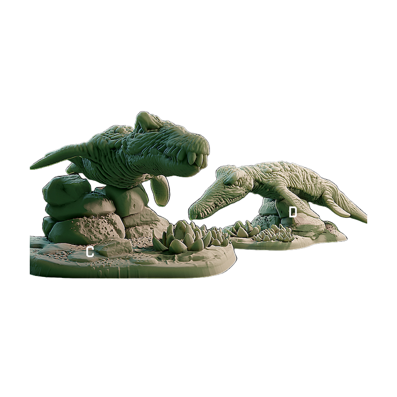 Créature fantastique-Figurine dinosaure Liopleurodon