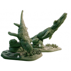 Créature fantastique-Figurine dinosaure Liopleurodon (2)