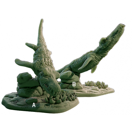 Créature fantastique-Figurine dinosaure Liopleurodon