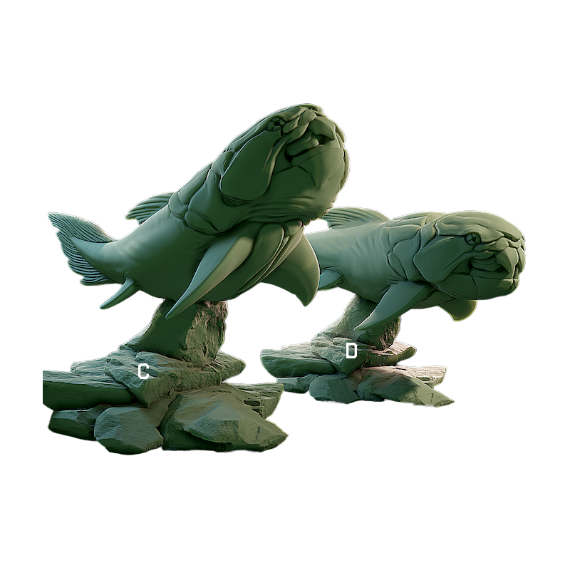 Créature fantastique-Figurine dinosaure Dunkleosteus