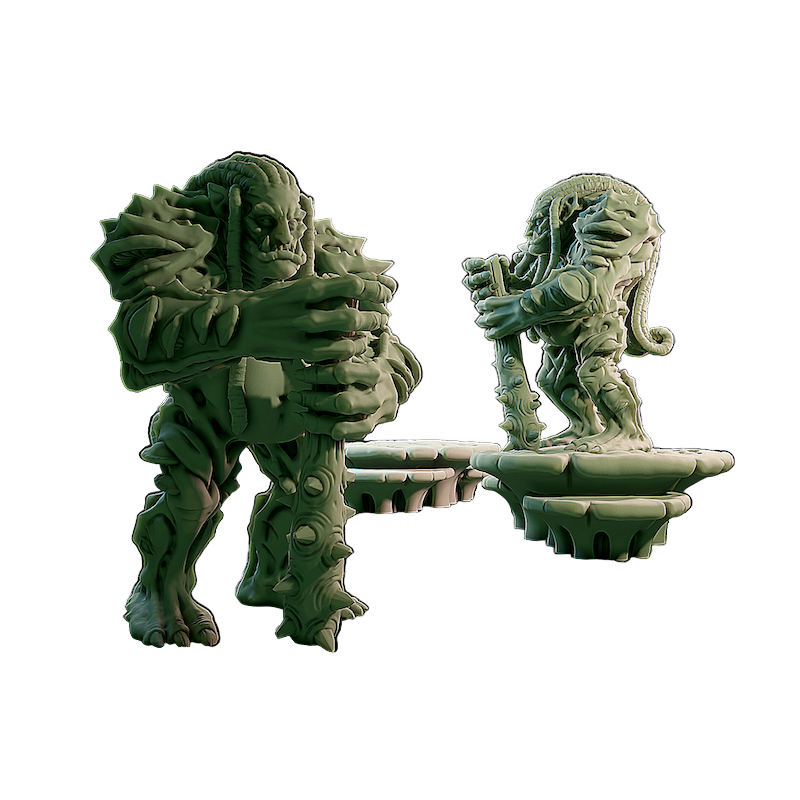 Créature fantastique-Figurine troll des mers 3
