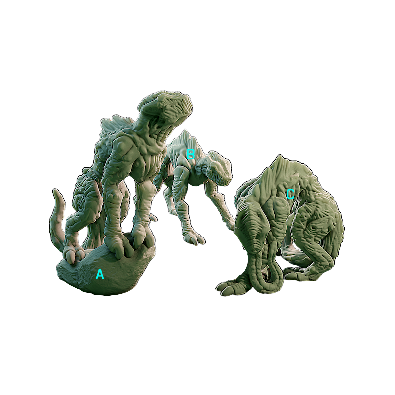 L'appel de Cthulhu  - Figurine Chien de Tindalos