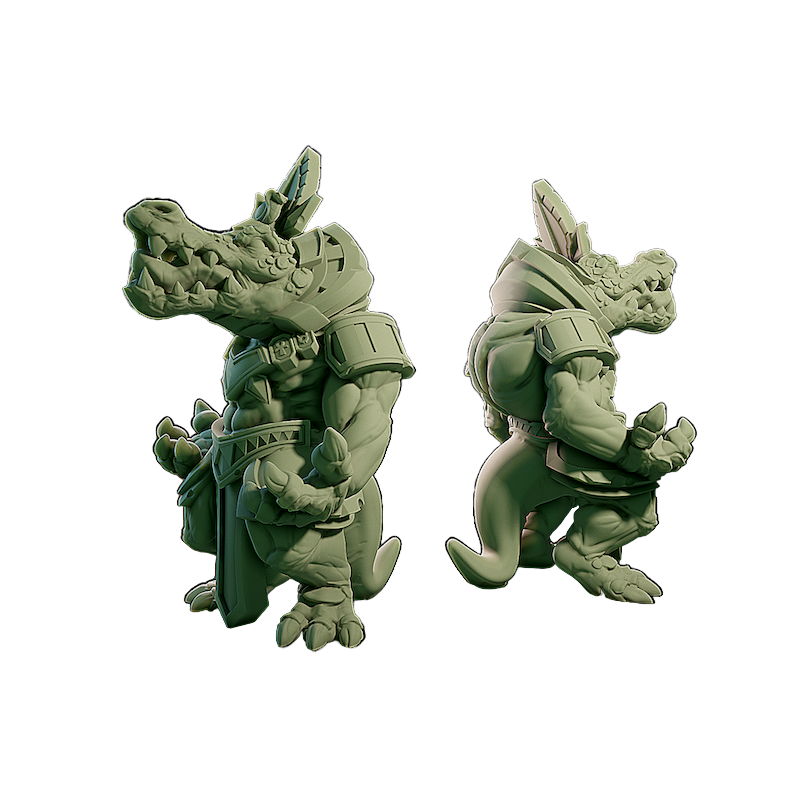 L'appel de Cthulhu-Figurine Sobek 1
