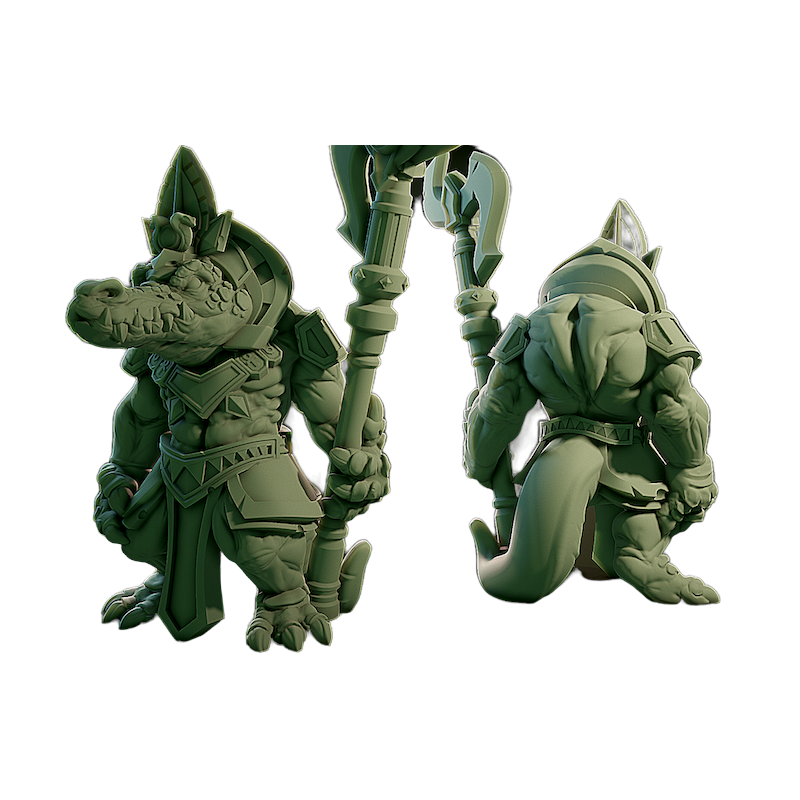 L'appel de Cthulhu-Figurine Sobek 2