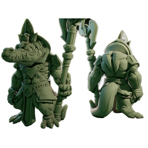 L'appel de Cthulhu-Figurine Sobek 2