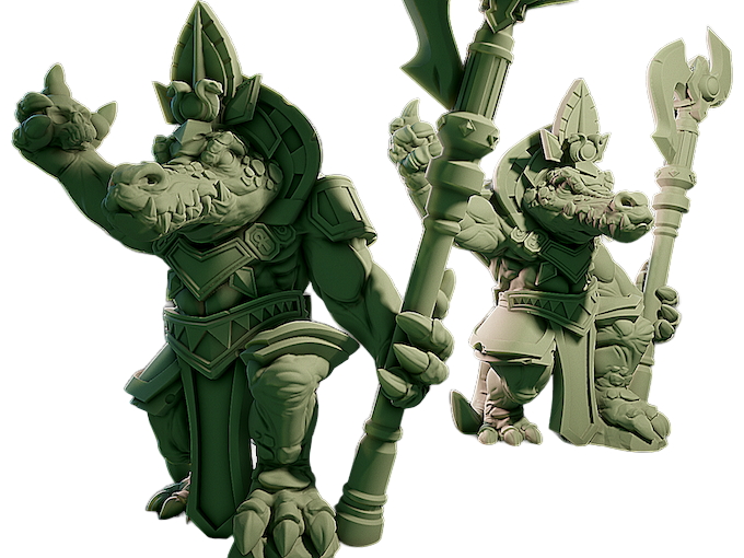 L'appel de Cthulhu - Figurine Sobek 3 - Imagen 1 de 1