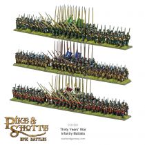 Pike and Shotte-Thirty Years' war infantry Battalia