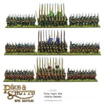 Pike and Shotte-Thirty Years' war infantry Battalia