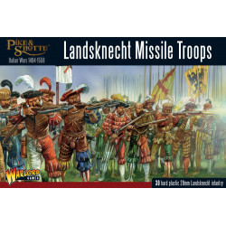 Pike and Shotte-Landsknechts missile troops
