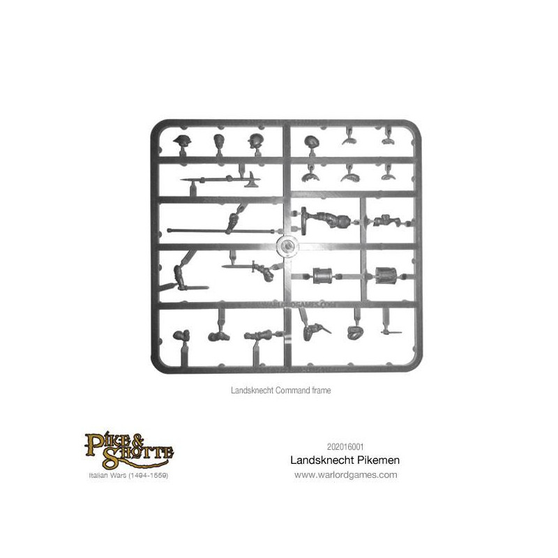 Pike and Shotte-Landsknechts Pikemen