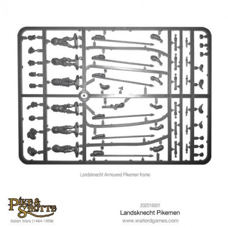 Pike and Shotte-Landsknechts Pikemen
