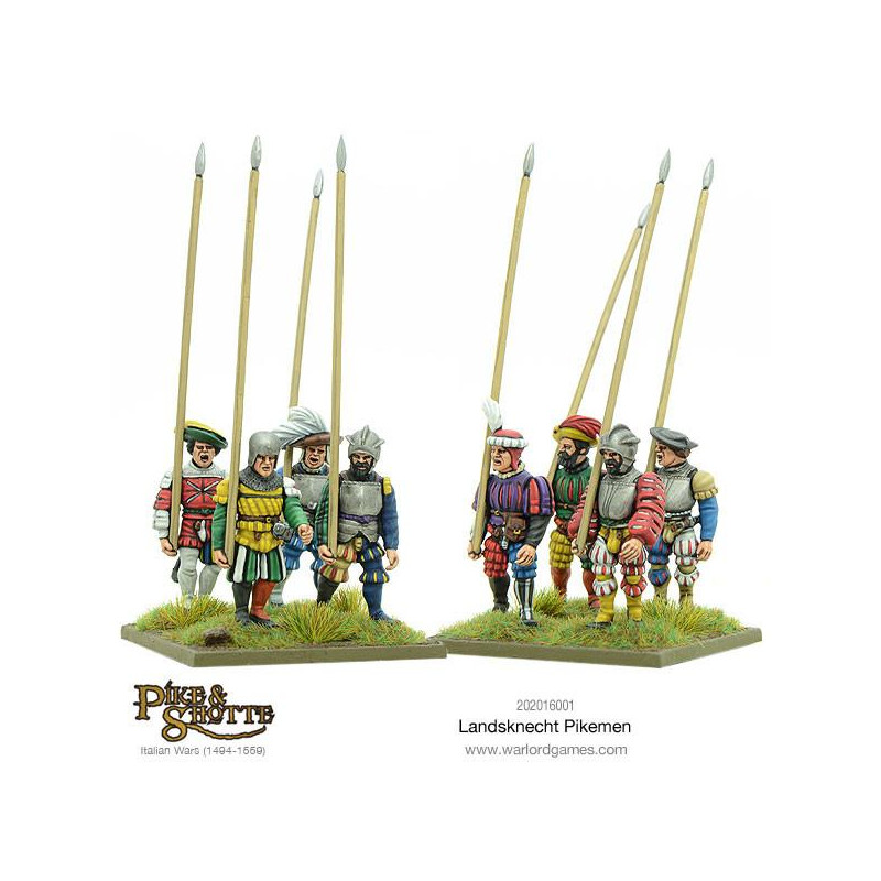 Pike and Shotte-Landsknechts Pikemen