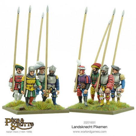 Pike and Shotte-Landsknechts Pikemen
