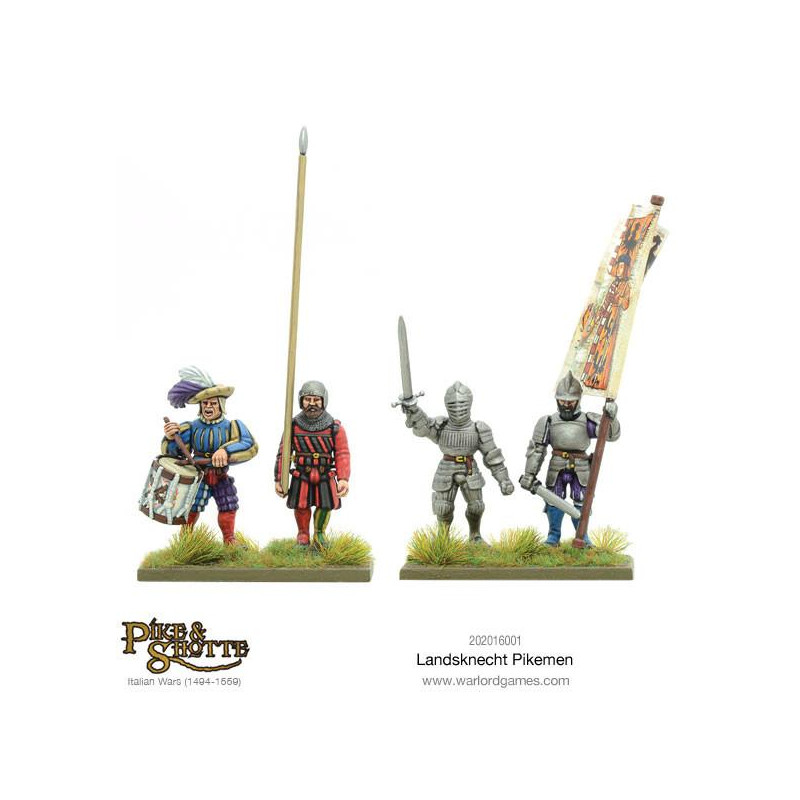 Pike and Shotte-Landsknechts Pikemen