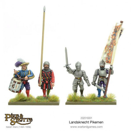Pike and Shotte-Landsknechts Pikemen